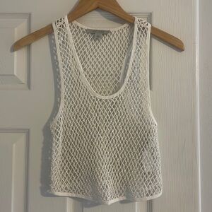 All Saints Beaded Racerback Top